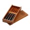 Set 4 cutite pentru friptura &icirc;n cutie din lemn, R&Ouml;SLE Essential GrillCooking