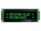 Afișaj OLED Alfanumeric 16x2 Verde RAYSTAR REC001602DGPP5N00100 85x30x10mm PIN 14