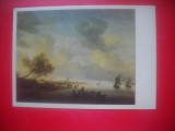 HOPCT 23456 FERIBOT LINGA ARNHEM -SOLOMON VAN RUYSDAEL 1600-1670--MUZEE RUSIA - CP PICTURA --NECIRCULATA