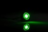 Lampa Gabarit LED Verde Fristom FT-074ZIEL, Rotunda, Incastrabila, 12-36V, Omologare E9, EMC