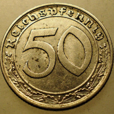 F.487 GERMANIA 50 REICHSPFENNIG 1938 F RARA