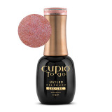 Oja semipermanenta Cupio To Go! Gold Collection Holo&#039;s Pink Star 15ml