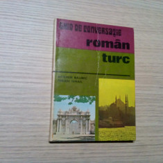 GHID DE CONVERSATIE * ROMAN - TURC - Agiemin Baubec, F. Ismail - 1978, 186 p.