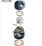 Set motor + chiulasa Ape 50 FL - Ape 50 RST - Vespa 50 S - Special - PK 50 - PK 50 XL - FL 2T AC 50-80cc diametru 50 mm bolt 12