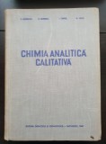 Chimia analitică calitativă - S. Savencu, A. Bordea, J. Linde, A. Luca