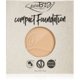 PuroBIO Cosmetics Compact Foundation pudra compactra - refill SPF 10 culoare 01 9 g