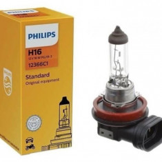 Bec H16 PHILIPS 99ZS036P, 12V; 19W; standard; PGJ19-3; ECE, 1 buc.