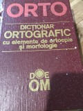 M. Dictionar ortografic si cu elemente de ortoepie si morfosintactic