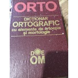 M. Dictionar ortografic si cu elemente de ortoepie si morfosintactic