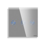 Cumpara ieftin Panou Intrerupator Jaluzele cu Touch Mini din Sticla LUXION SmartElectro IntelligentHouse