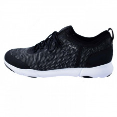 Pantofi tip adidasi de barbati, din textil, marca Geox, U826AB-C9999-1, negru 45 foto