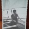 Fotografie, in barca cu panze, Constanta 1932