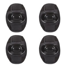 Echipament special de protectie ideal pentru ciclism si skateboarding, negru