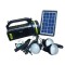 Lanterna cu incarcare Solara 2000A cu 3 becuri incluse, boxa cu Bluetooth si Radio, BZRSH