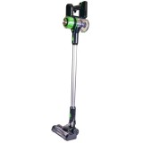 Aspirator vertical 2 in 1 fara fir Tehno Easy Clean Studio Casa, Cu functie mop, Tehnologie Cyclon, 250 W, 3 viteze, Autonomie 40 minute, Acumulator L