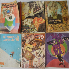 Lot 6 almanahuri - Almanah Magazin, Turistic, Saptamana, Sanatatii, Luceafarul