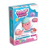 Set creativ DIY Strigo Fa-ti propriul sapun,model Capsuna,+3 ani
