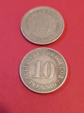 Lot 2 monede: 10 pfennig 1912 F + G [poze]. Discount conform descriere [10 - 20 %. Vezi descrierea.].