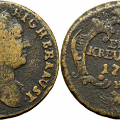 1761 K (Kremnica), 1 kreutzer - Maria Terezia - Arhiducatul Austriei