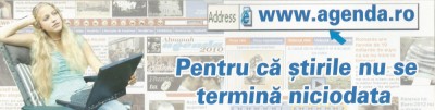 Romania, Trustul de presa Agenda, calendar semn de carte, 2010 foto