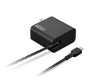 Lenovo 65W USB-C Wall Adapter; Charging Port: Type-C; Color: Black;