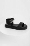 Cumpara ieftin Answear Lab sandale de piele femei, culoarea negru