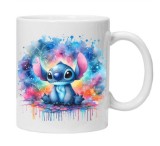 Cana alba personalizata &quot;STITCH 9&quot;, INOVATIX&reg;. 330ml, Oem