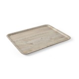Tava de servire laminata cu imprimeu pe lemn &nbsp;deschis Hendi,dimensiune 330x430mm