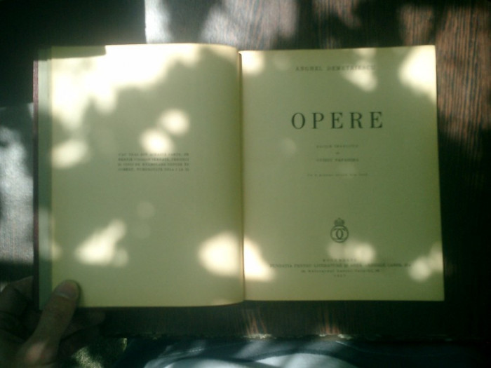 Opere editie ingrijita de Ovidiu Papadima - Anghel Demetriescu