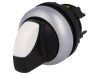Comutator rotativ 22mm 2 poziții alb-negru fără IP66