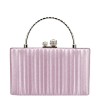 Geanta roz, clutch cu maner BME-622 05