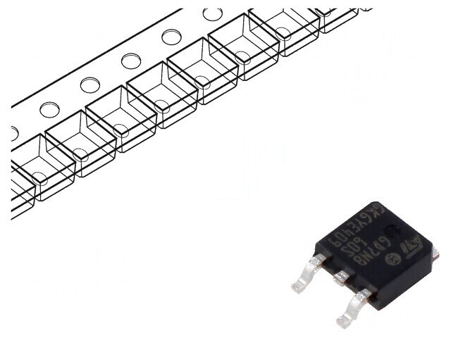 Tranzistor IGBT 600V 7A 55W DPAK