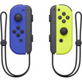 Joy-Con Pair Neon Blue &amp; Neon Yellow pentru Nintendo Switch