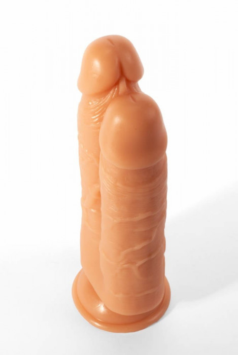 X-Men 10&quot; 2-in-1 Side By Side - Dildo Realistic Dublu, 25,4 cm