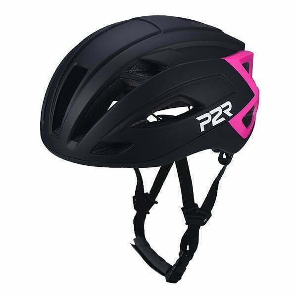Casca Ciclism P2R RODEO - 59-61 cm, M-L, Negru-Roz Ultimate FactoryBikes
