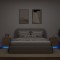 vidaXL Noptiere cu lumini LED, 2 buc., stejar sonoma, lemn prelucrat 836740
