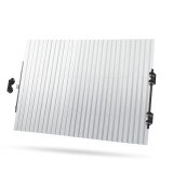 Cumpara ieftin Parasolar auto universal retractabil Tiessa, cu ventuze, pentru parbriz sau luneta, protectie UV, 150x65 cm
