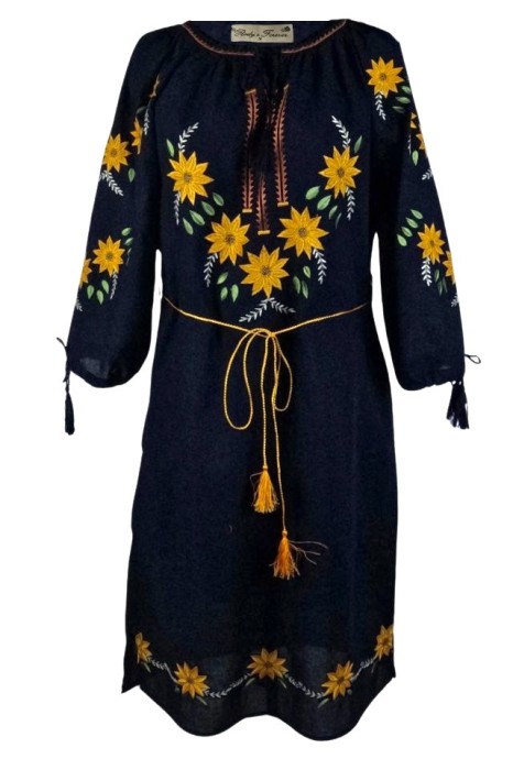 Rochie dama casual RDF, bleumarin , marimea M