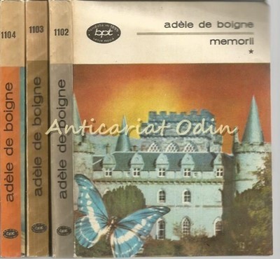 Memorii I-III - Adele De Boigne foto