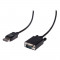 Adaptor DisplayPort-VGA Valueline, 1 m, Negru