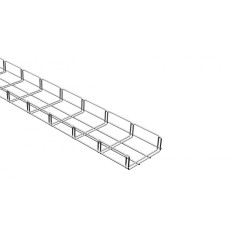Canal cablu metalic 150x50mm din sarma mesh galvanizat lungime 2m jgheab pentru trasee electrice