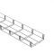 Canal cablu metalic 150x50mm din sarma mesh galvanizat lungime 2m jgheab pentru trasee electrice