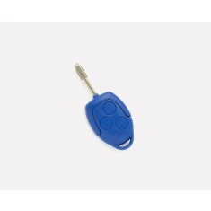 Cheie cu Telecomanda Compatibila Ford Transit, Albastra, Completa, 3 Butoane, Placa Originala, 434MHz, 4D63