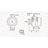 Alternator Ford Transit Box (Fa), Transit Bus(Fd , Transit (Fm ; Land Rover Defender Convertible (L316), Defender Pickup (L316), Defender Station Wag, Magneti Marelli