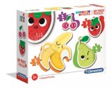 Puzzle Clementoni, Fructe, 2 3 4 5 piese