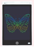 Cumpara ieftin Tableta grafica de desenat pentru copii,color de 12 inch diagonala, cu buton de stergere si creion - Alb, Dactylion