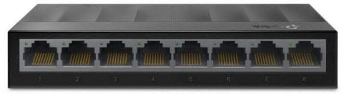 Tp-link 8-port gigabit switch ls1008g standards and protocols: ieee 802.3i/802.3u/ 802.3ab/802.3x interface:8&times; 10/100/1000mbps
