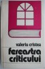 Fereastra criticului &ndash; Valeriu Cristea