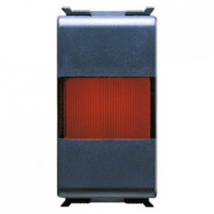 INDICATOR LAMP - 12/24/250 V - SINGLE - RED - 1 modul - PLAYBUS
