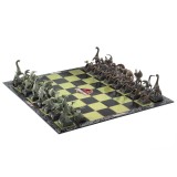 Set Sah Jurassic Park Dinosaur Battle 45x45cm, PVC Multicolor, Ideallstore